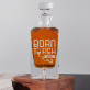 Born to fish - grawerowana karafka do whisky Born to fish - grawerowana karafka do whisky