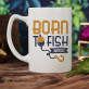 Born to fish - Personalizowany Kubek