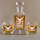 Born to hunt - Zestaw Grawerowana Karafka I Szklanki Do Whisky Born to hunt - Zestaw Grawerowana Karafka I Szklanki Do Whisky