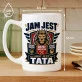 Kubek Z Nadrukiem Dla Taty Prezent Na Dzień Ojca Dla Mężczyzny: Jam Jest Tata Kubek Z Nadrukiem Dla Taty Prezent Na Dzień Ojca Dla Mężczyzny: Jam Jest Tata