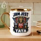 Kubek Z Nadrukiem Dla Taty Prezent Na Dzień Ojca Dla Mężczyzny: Jam Jest Tata Kubek Z Nadrukiem Dla Taty Prezent Na Dzień Ojca Dla Mężczyzny: Jam Jest Tata