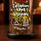 Wieczna Róża LED Dla Kierowniczki Prezent Dla Kobiety: Zarządzam Kawą I