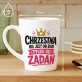 Kubek Z Nadrukiem Dla Chrzestnej Prezent Dla Kobiety: Chrzestna Od Zadań Kubek Z Nadrukiem Dla Chrzestnej Prezent Dla Kobiety: Chrzestna Od Zadań