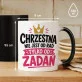 Kubek Z Nadrukiem Dla Chrzestnej Prezent Dla Kobiety: Chrzestna Od Zadań Kubek Z Nadrukiem Dla Chrzestnej Prezent Dla Kobiety: Chrzestna Od Zadań