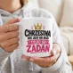 Kubek Z Nadrukiem Dla Chrzestnej Prezent Dla Kobiety: Chrzestna Od Zadań Kubek Z Nadrukiem Dla Chrzestnej Prezent Dla Kobiety: Chrzestna Od Zadań