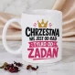 Zestaw Prezenowy Z Kubkiem Dla Chrzestnej: Chrzestna Od Zadań Zestaw Prezenowy Z Kubkiem Dla Chrzestnej: Chrzestna Od Zadań