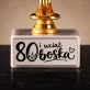 Statuetka Z Grawerem Na 80 Urodziny Prezent Dla Kobiety: 80 I Wciąż Boska