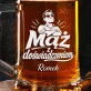Kufel Personalizowany Na 30 Rocznicę Ślubu Prezent Dla Mężczyzny: Mąż Z Doświadczeniem Kufel Personalizowany Na 30 Rocznicę Ślubu Prezent Dla Mężczyzny: Mąż Z Doświadczeniem