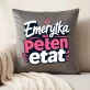 Poduszka Dekoracyjna Dla Emerytki Prezent Na Emeryturę Dla Kobiety: Emerytka Na Pełen Etat