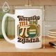 Kubek Z Nadrukiem Dla Matematyka Prezent Dla Mężczyzny: Wszystko Mi Się Zgadza