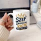Kubek Z Nadrukiem Dla Szefa Prezent Dla Mężczyzny: Szef Ma Rację Kubek Z Nadrukiem Dla Szefa Prezent Dla Mężczyzny: Szef Ma Rację