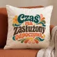 Poduszka Dekoracyjna Dla Emerytki Prezent Na Emeryturę Dla Kobiety: Relaks W Stylu Retro
