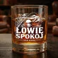 Szklanka Do Whisky Dla Wędkarza Prezent Dla Mężczyzny: Łowię Spokój Szklanka Do Whisky Dla Wędkarza Prezent Dla Mężczyzny: Łowię Spokój