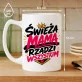 Kubek Z Nadrukiem Dla Świeżej Mamy Prezent Na Dzień Mamy Dla Kobiety: Świeża Mama Kubek Z Nadrukiem Dla Świeżej Mamy Prezent Na Dzień Mamy Dla Kobiety: Świeża Mama