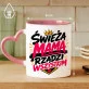 Kubek Z Nadrukiem Dla Świeżej Mamy Prezent Na Dzień Mamy Dla Kobiety: Świeża Mama Kubek Z Nadrukiem Dla Świeżej Mamy Prezent Na Dzień Mamy Dla Kobiety: Świeża Mama