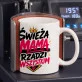 Kubek Z Nadrukiem Dla Świeżej Mamy Prezent Na Dzień Mamy Dla Kobiety: Świeża Mama Kubek Z Nadrukiem Dla Świeżej Mamy Prezent Na Dzień Mamy Dla Kobiety: Świeża Mama