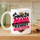 Kubek Z Nadrukiem Dla Świeżej Mamy Prezent Na Dzień Mamy Dla Kobiety: Świeża Mama Kubek Z Nadrukiem Dla Świeżej Mamy Prezent Na Dzień Mamy Dla Kobiety: Świeża Mama