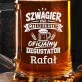 Kufel Personalizowany z Grawerem Na 40 Urodziny Dla Szwagra Prezent: Oficjalny Degustator Kufel Personalizowany z Grawerem Na 40 Urodziny Dla Szwagra Prezent: Oficjalny Degustator
