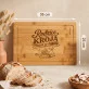 Deska Do Krojenia Dla Rodziców Prezent Dla Pary: Chaos W Kostkę Deska Do Krojenia Dla Rodziców Prezent Dla Pary: Chaos W Kostkę