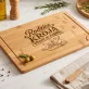 Deska Do Krojenia Dla Rodziców Prezent Dla Pary: Chaos W Kostkę Deska Do Krojenia Dla Rodziców Prezent Dla Pary: Chaos W Kostkę