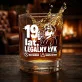 Szklanka Do Whisky Dla 19 Latka Prezent Dla Mężczyzny: 19 Lat, Legalny Łyk Szklanka Do Whisky Dla 19 Latka Prezent Dla Mężczyzny: 19 Lat, Legalny Łyk