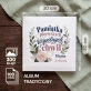 Album Na Zdjęcia Tradycyjny Dla Świeżo Upieczonej Mamy Prezent Na Dzień Mamy Dla Kobiety: Botaniczna Pamiątka Chwil Album Na Zdjęcia Tradycyjny Dla Świeżo Upieczonej Mamy Prezent Na Dzień Mamy Dla Kobiety: Botaniczna Pamiątka Chwil