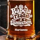 Kufel Personalizowany Dla Babci Prezent Na Dzień Babci Dla Kobiety: Babcia Rządzi Z Uśmiechem