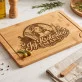 Deska Do Krojenia Dla Dziewczyny Prezent Na Dzień Dziewczyny Dla Kobiety: Herb Smaku