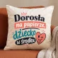 Poduszka Dekoracyjna Na 18 Prezent Dla Kobiety: Dorosłość Z Humorem
