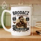 Kubek Z Nadrukiem Dla Brodacza Prezent Dla Mężczyzny: Brodacz Z Harakterem Kubek Z Nadrukiem Dla Brodacza Prezent Dla Mężczyzny: Brodacz Z Harakterem
