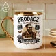 Kubek Z Nadrukiem Dla Brodacza Prezent Dla Mężczyzny: Brodacz Z Harakterem Kubek Z Nadrukiem Dla Brodacza Prezent Dla Mężczyzny: Brodacz Z Harakterem