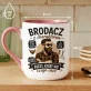 Kubek Z Nadrukiem Dla Brodacza Prezent Dla Mężczyzny: Brodacz Z Harakterem Kubek Z Nadrukiem Dla Brodacza Prezent Dla Mężczyzny: Brodacz Z Harakterem
