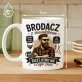 Kubek Z Nadrukiem Dla Brodacza Prezent Dla Mężczyzny: Brodacz Z Harakterem Kubek Z Nadrukiem Dla Brodacza Prezent Dla Mężczyzny: Brodacz Z Harakterem