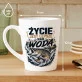 Kubek Z Nadrukiem Dla Rybaka Prezent Dla Mężczyzny: Życie Jest Lepsze Kubek Z Nadrukiem Dla Rybaka Prezent Dla Mężczyzny: Życie Jest Lepsze