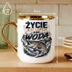 Kubek Z Nadrukiem Dla Rybaka Prezent Dla Mężczyzny: Życie Jest Lepsze Kubek Z Nadrukiem Dla Rybaka Prezent Dla Mężczyzny: Życie Jest Lepsze