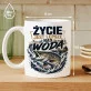 Kubek Z Nadrukiem Dla Rybaka Prezent Dla Mężczyzny: Życie Jest Lepsze Kubek Z Nadrukiem Dla Rybaka Prezent Dla Mężczyzny: Życie Jest Lepsze