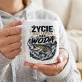 Kubek Z Nadrukiem Dla Rybaka Prezent Dla Mężczyzny: Życie Jest Lepsze Kubek Z Nadrukiem Dla Rybaka Prezent Dla Mężczyzny: Życie Jest Lepsze