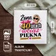 Album Na Zdjęcia Tradycyjny Na 40 Rocznicę Ślubu Prezent Dla Kobiety: 40 Lat Z Humorem Album Na Zdjęcia Tradycyjny Na 40 Rocznicę Ślubu Prezent Dla Kobiety: 40 Lat Z Humorem