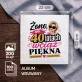 Album Na Zdjęcia Tradycyjny Na 40 Rocznicę Ślubu Prezent Dla Kobiety: 40 Lat Z Humorem Album Na Zdjęcia Tradycyjny Na 40 Rocznicę Ślubu Prezent Dla Kobiety: 40 Lat Z Humorem