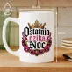 Kubek Z Nadrukiem Na Panieński Prezent Dla Kobiety: Ostatnia Dzika Noc Kubek Z Nadrukiem Na Panieński Prezent Dla Kobiety: Ostatnia Dzika Noc