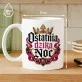 Kubek Z Nadrukiem Na Panieński Prezent Dla Kobiety: Ostatnia Dzika Noc Kubek Z Nadrukiem Na Panieński Prezent Dla Kobiety: Ostatnia Dzika Noc