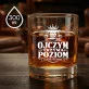 Szklanka Do Whisky Dla Ojczyma Prezent Na Dzień Ojca Dla Mężczyzny: Ojczym Trzyma Poziom
