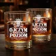 Szklanka Do Whisky Dla Ojczyma Prezent Na Dzień Ojca Dla Mężczyzny: Ojczym Trzyma Poziom