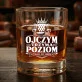 Szklanka Do Whisky Dla Ojczyma Prezent Na Dzień Ojca Dla Mężczyzny: Ojczym Trzyma Poziom