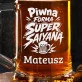 Kufel Personalizowany z Grawerem Dla Fana Dragon Balla Prezent Dla Mężczyzny: Piwna Supermoc Kufel Personalizowany z Grawerem Dla Fana Dragon Balla Prezent Dla Mężczyzny: Piwna Supermoc