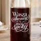 Karafka Do Wina Na Dzień Dziadka i Babci Prezent Dla Babci i Dziadka Pary: Łagodna Bliskość