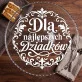 Patera Na Ciasto Dla Babci i Dziadka Prezent Na Dzień Babci i Dziadka Dla Pary: Barokowa Elegancja Rodzinna