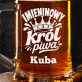 Kufel Personalizowany z Grawerem Dla Chłopaka Na Imieniny Prezent: Retro Chmielowy Klimat