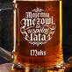 Kufel Personalizowany z Grawerem Na Rocznicę Ślubu Dla Męża Prezent: Męski Toast Kufel Personalizowany z Grawerem Na Rocznicę Ślubu Dla Męża Prezent: Męski Toast