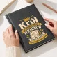Kalendarz Książkowy A5 2027 Na Mikołajki Prezent Dla Mężczyzny: Retro Król Zapomnień